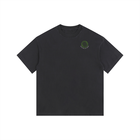 RENEW YOUR MIND-Vintage Washed Oversized Cotton T-Shirt