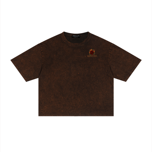REV 22:13-Unisex Mineral Wash Boxy T-Shirt