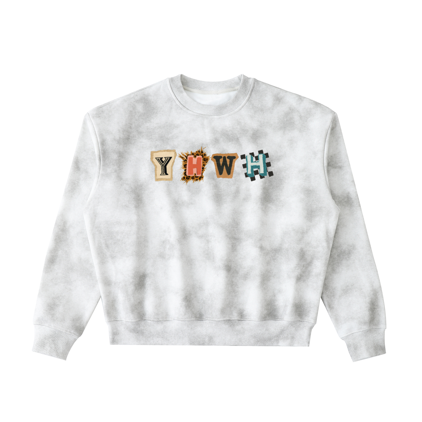 Dirty Washed Boxy Fleeced Sweatshirt