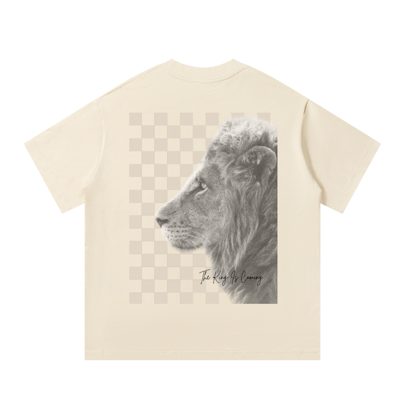 THE KING IS COMING-Unisex Oversized T-Shirt