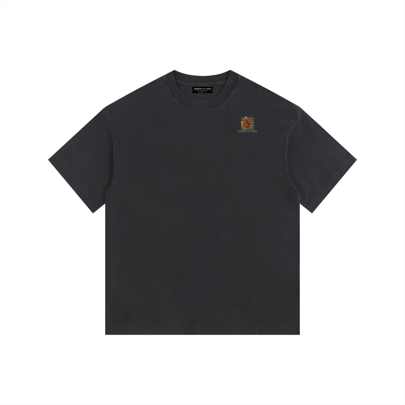 DEAR JESUS-Vintage Washed Oversized Cotton T-Shirt