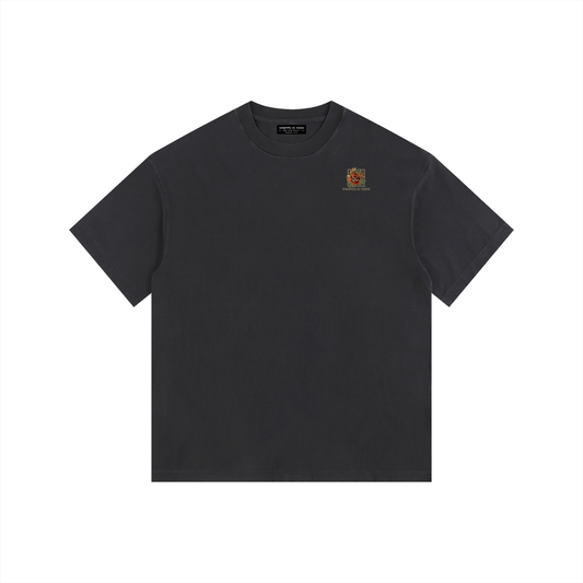 DEAR JESUS-Vintage Washed Oversized Cotton T-Shirt