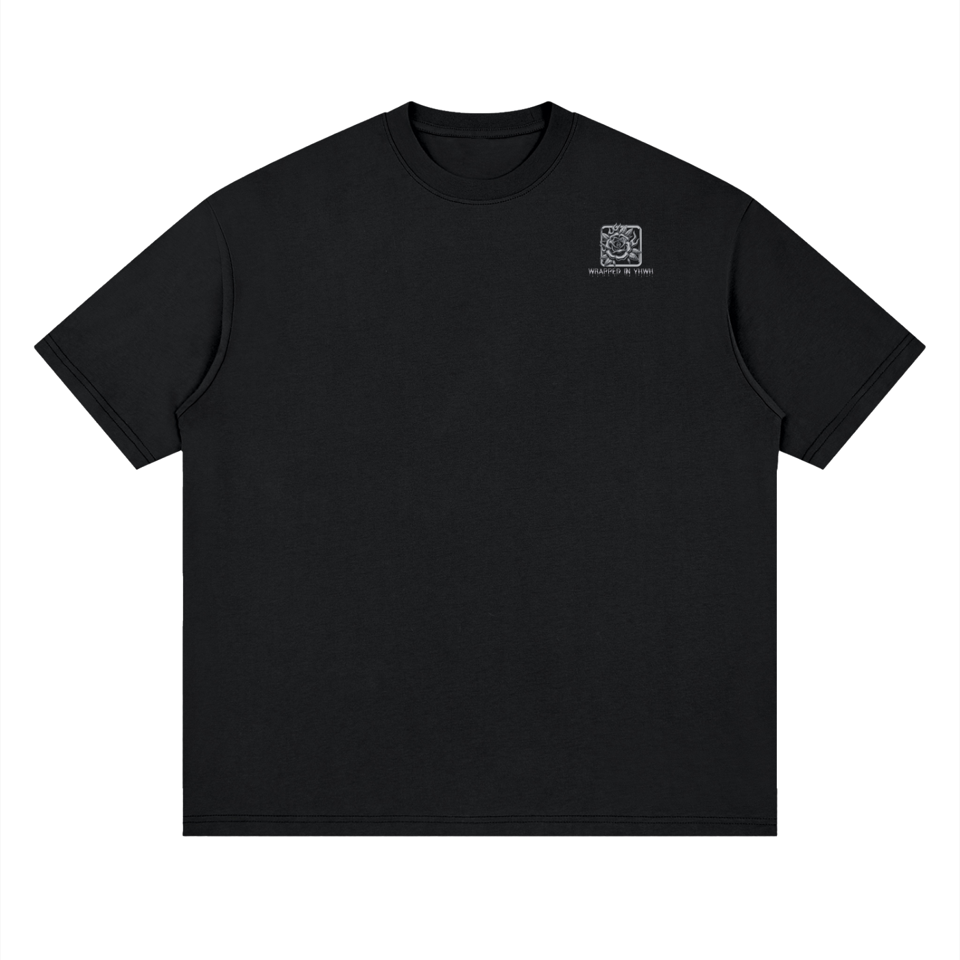 REVELATION 1:8-Streetwear Loose Drop Shoulder T-Shirt