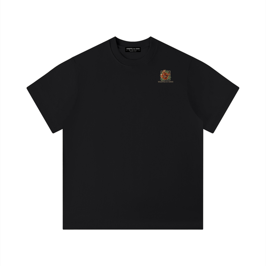 ROB HELL-Unisex Solid Color Regular Fit T-Shirt