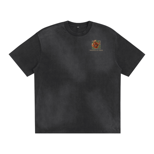 KING OF KINGS-Unisex Sunfaded Loose Fit T-Shirt