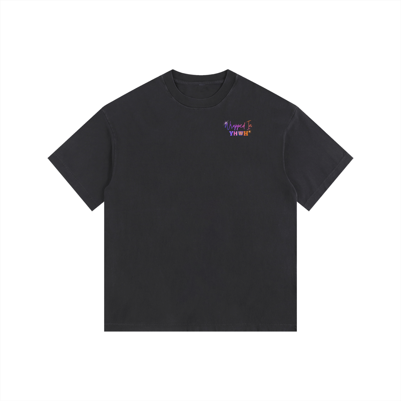 SEEK FIRST-Vintage Washed Oversized Cotton T-Shirt