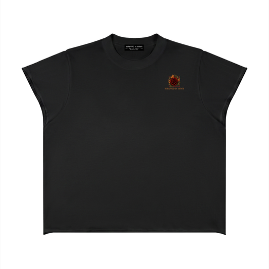 SWORD OF GOD-Unisex Boxy Raw Edge T-Shirt
