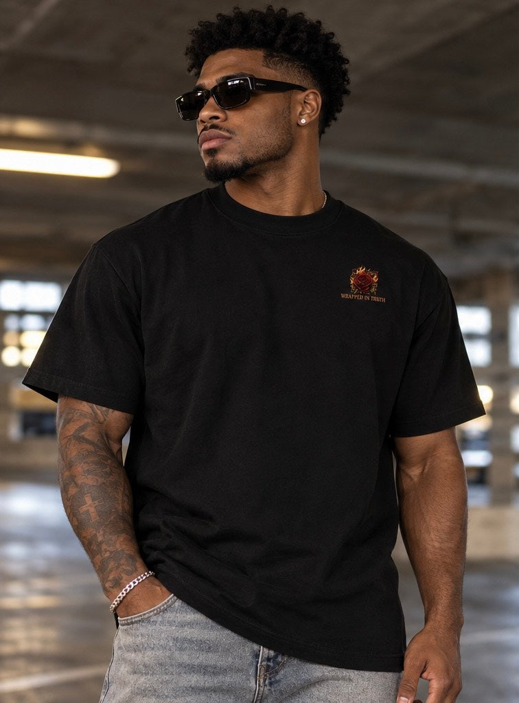 LION OF JUDAH-Essential Cotton T-Shirt