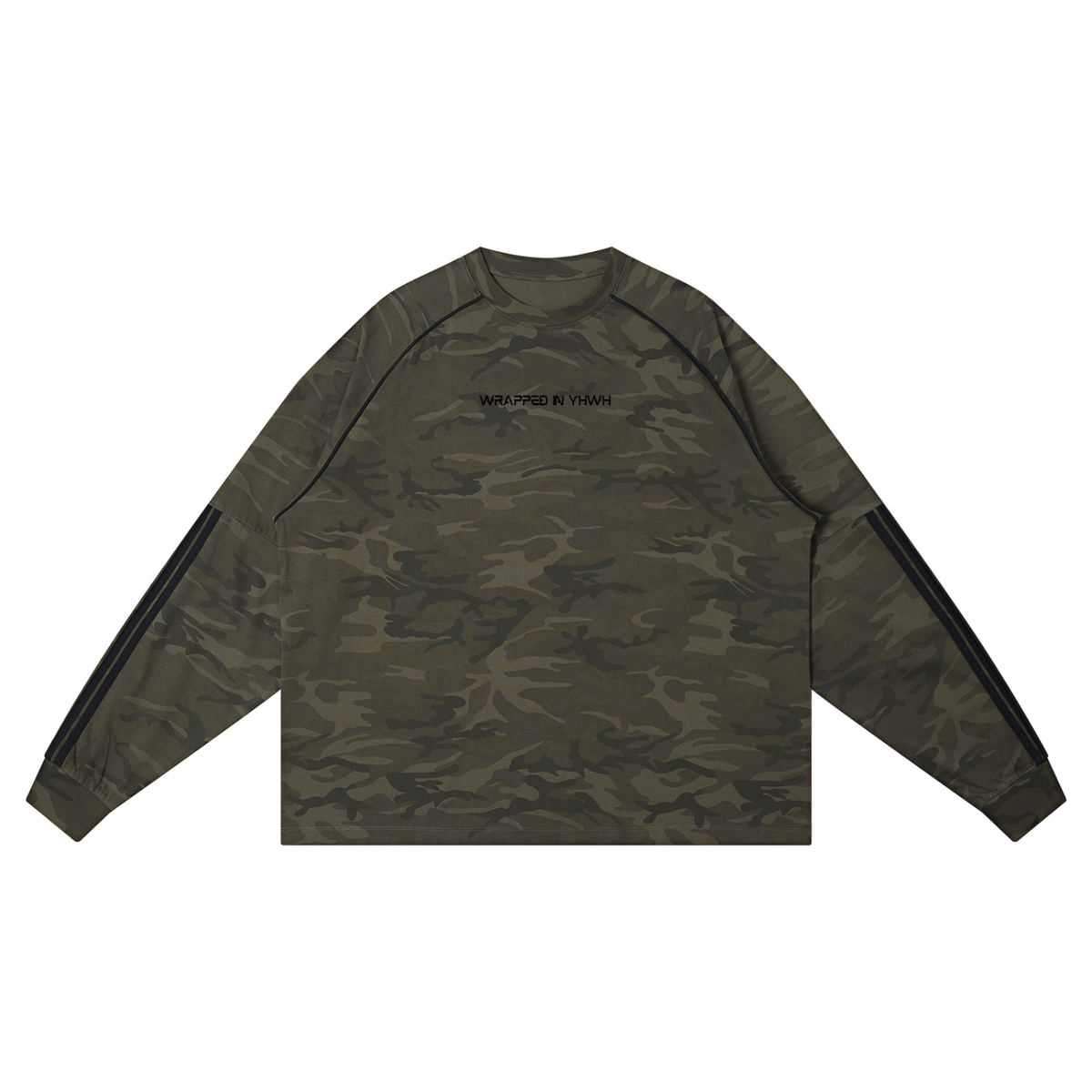 THE STONES-Unisex Camo Loose Long Sleeve T-Shirt