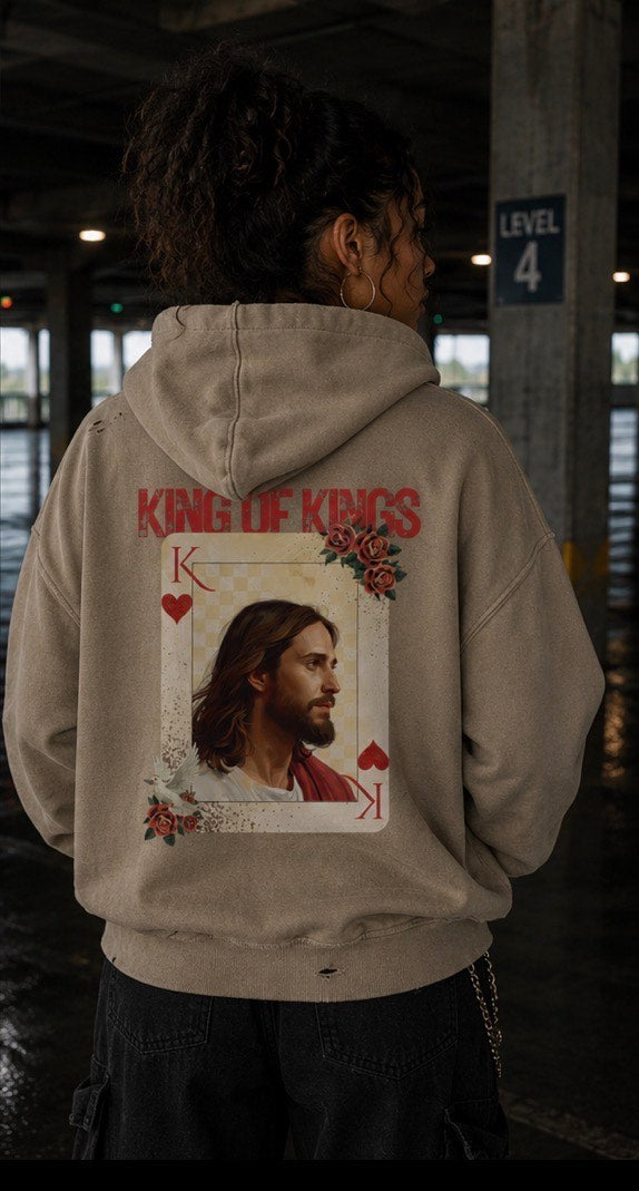 Hand-Frayed Sunfade Zip Hoodie