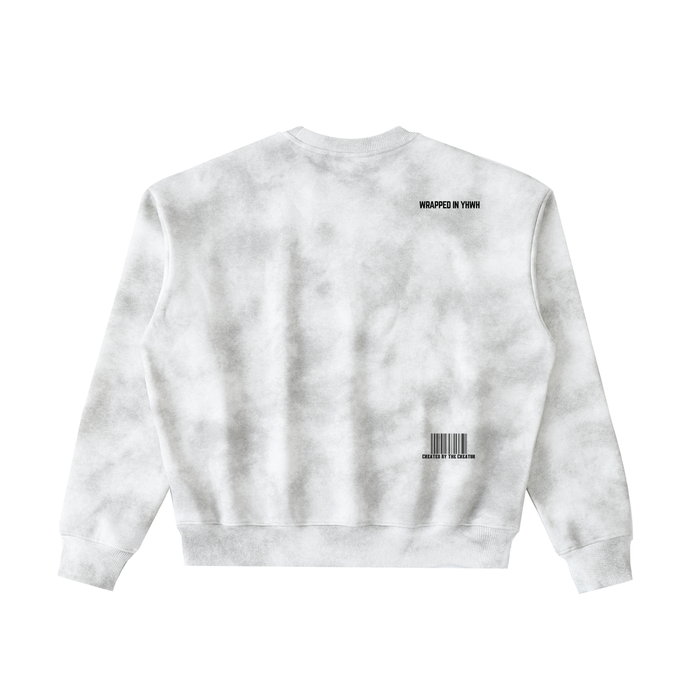 Dirty Washed Boxy Fleeced Sweatshirt