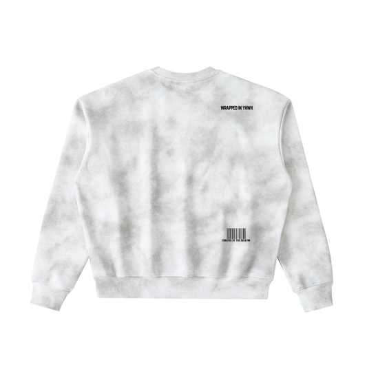 Dirty Washed Boxy Fleeced Sweatshirt